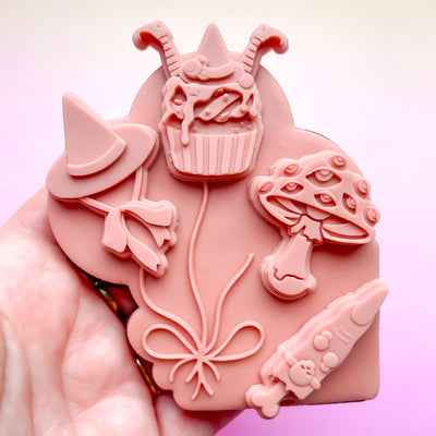 Mini Halloween Stamp Moulds + Cutter