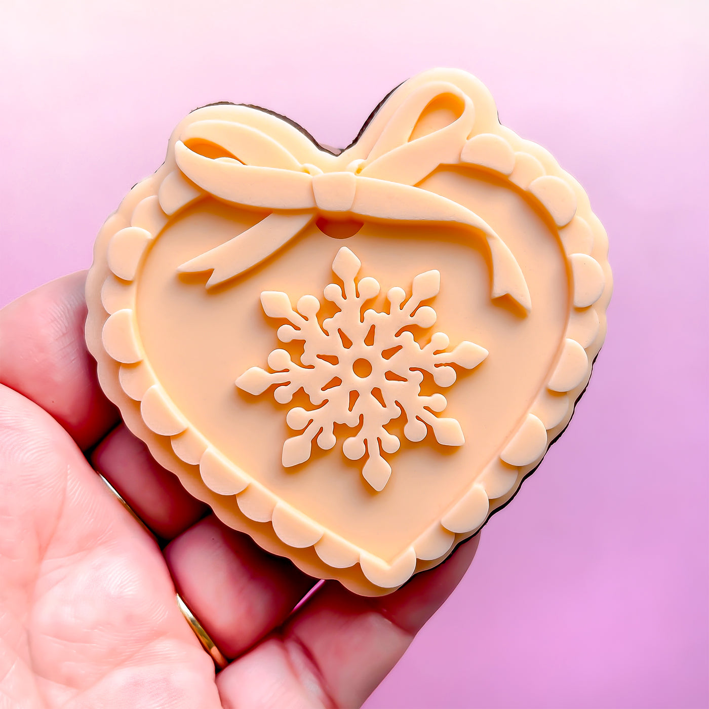 Gingerbread Heart With Border
