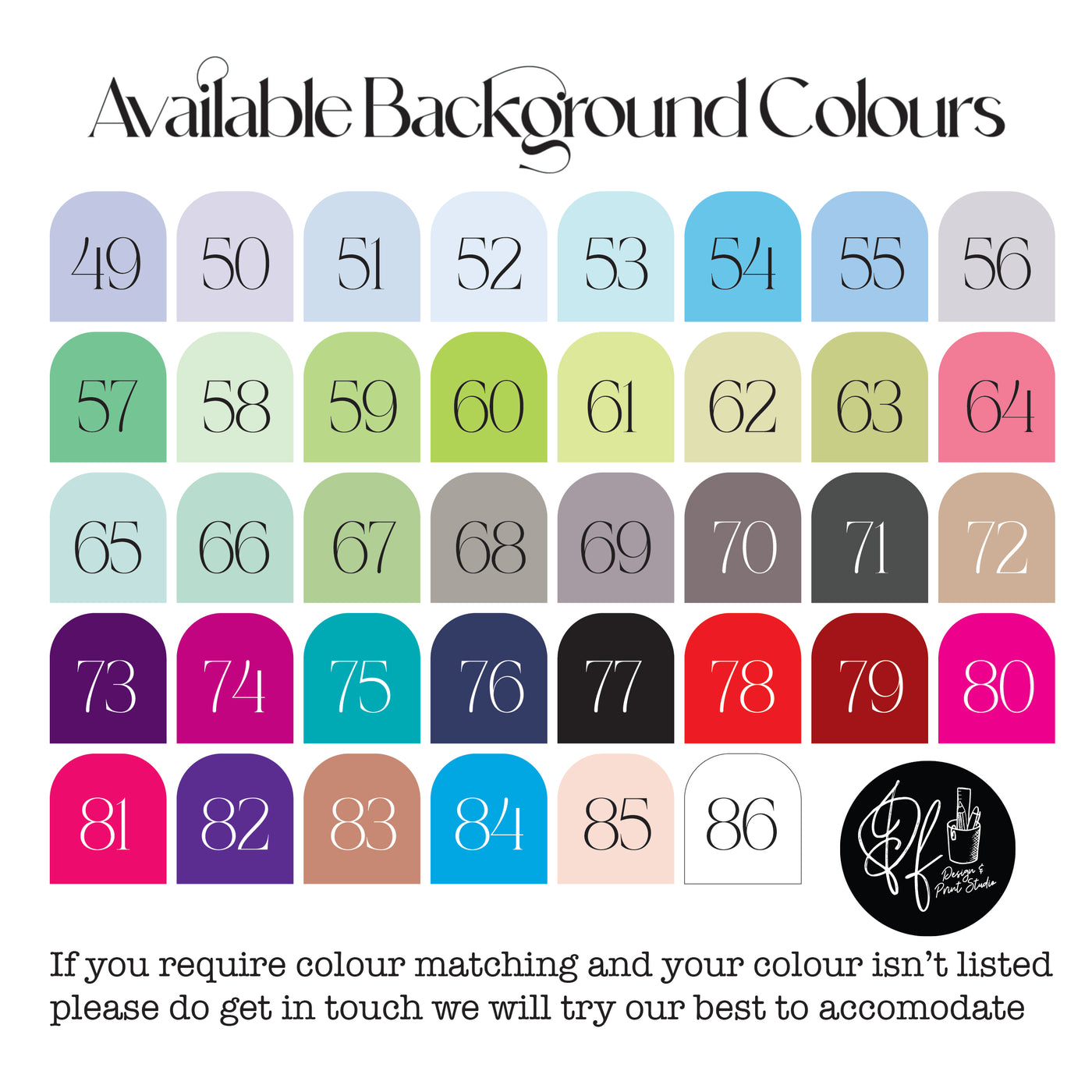 Foiled Chunky Font ALLERGEN STICKERS 14 TICK BOX SQUARE