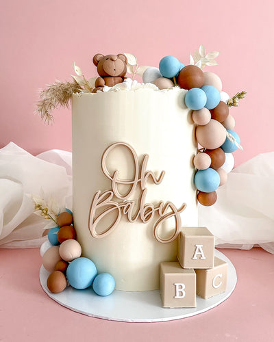 Oh Baby Charm Cake Topper